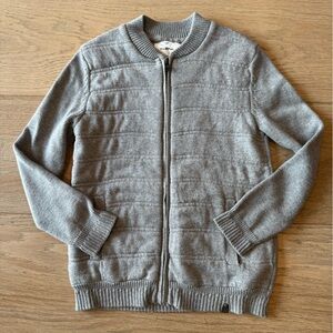 Zara Boys Light Gray Knit Sweater